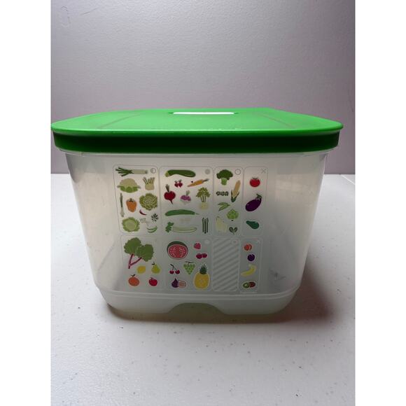 Tupperware Fridgesmart 4.4L Food Storage Vented Lid Produce Container - Picture 4 of 7